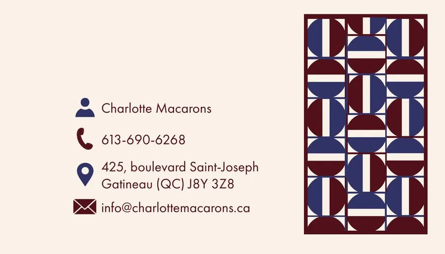Charlotte Macarons, visuel 5