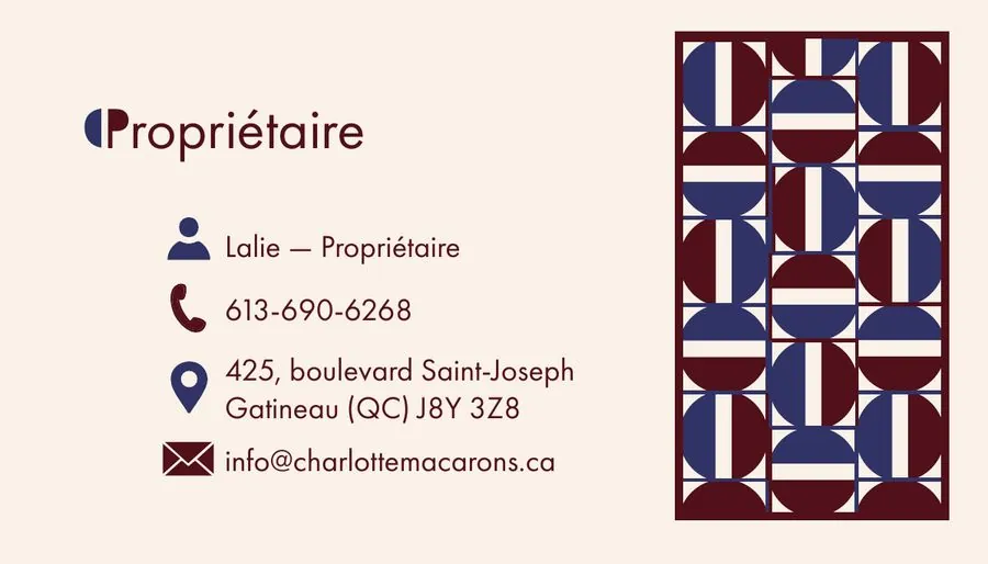 Charlotte Macarons, visuel 7