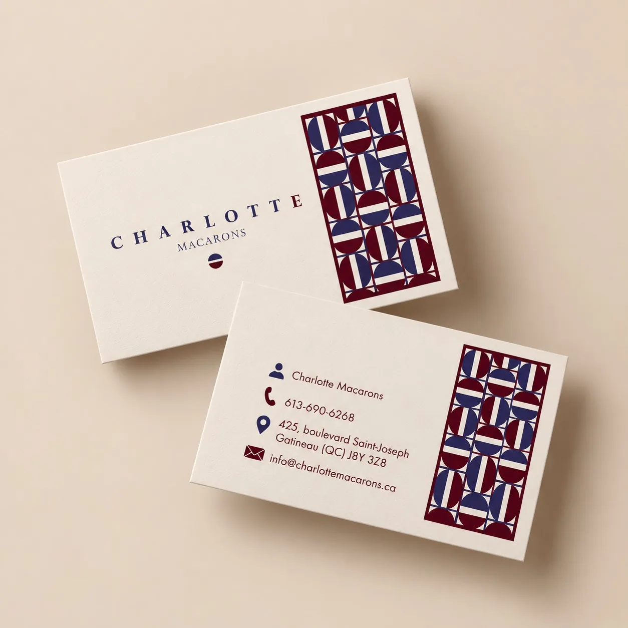 Charlotte Macarons, visuel 1