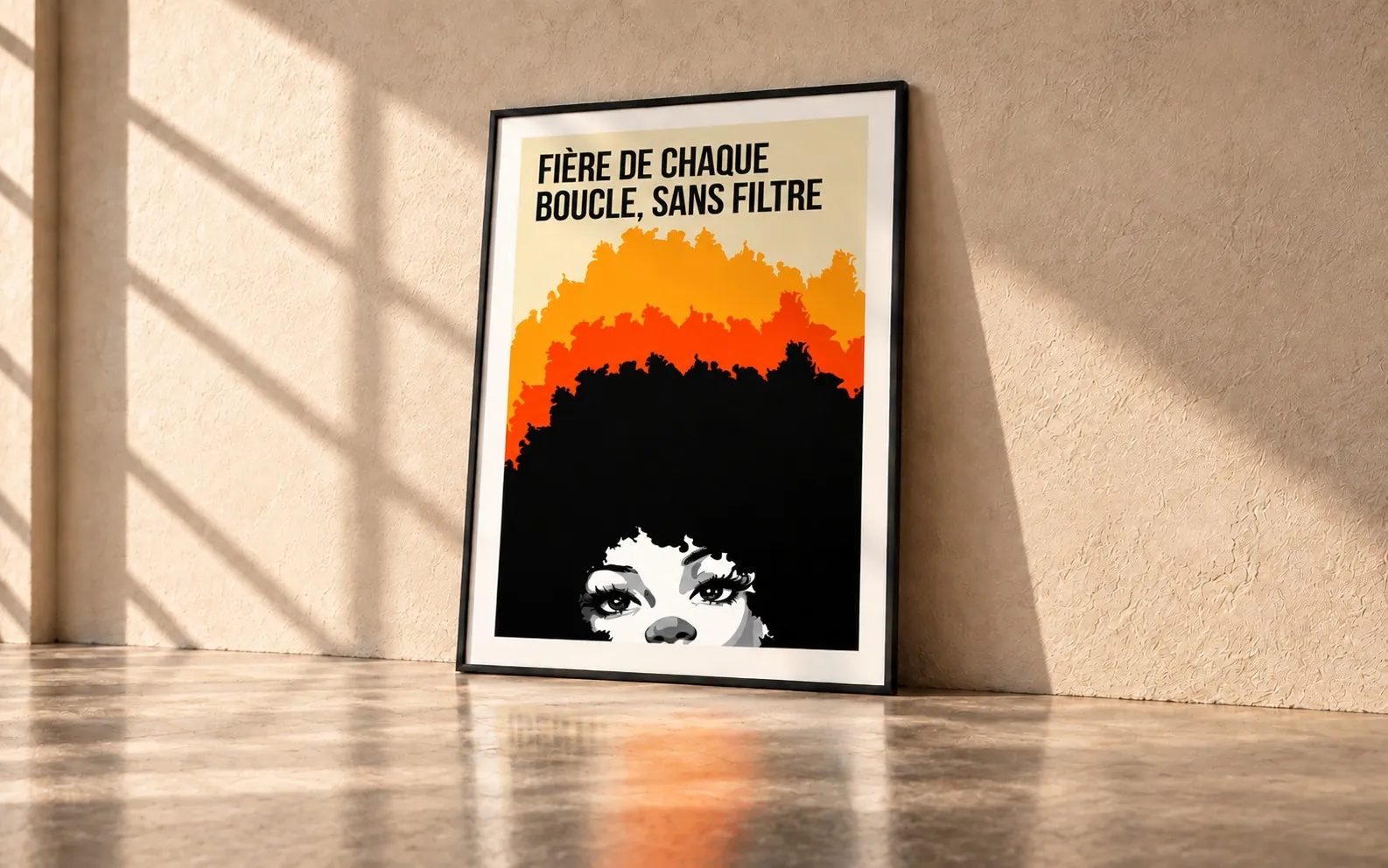 Fière de chaque boucle, visuel 2