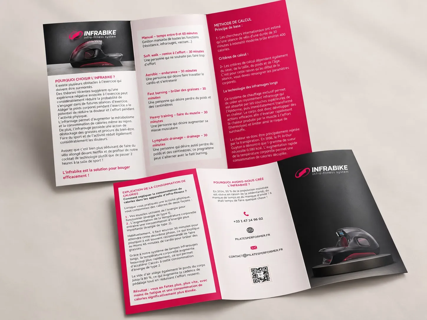 Infrabike, Pilates Performer, visuel 4