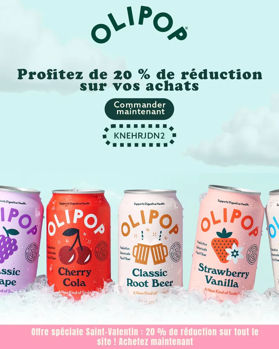 Olipop, campagne de la Saint-Valentin, visuel 2