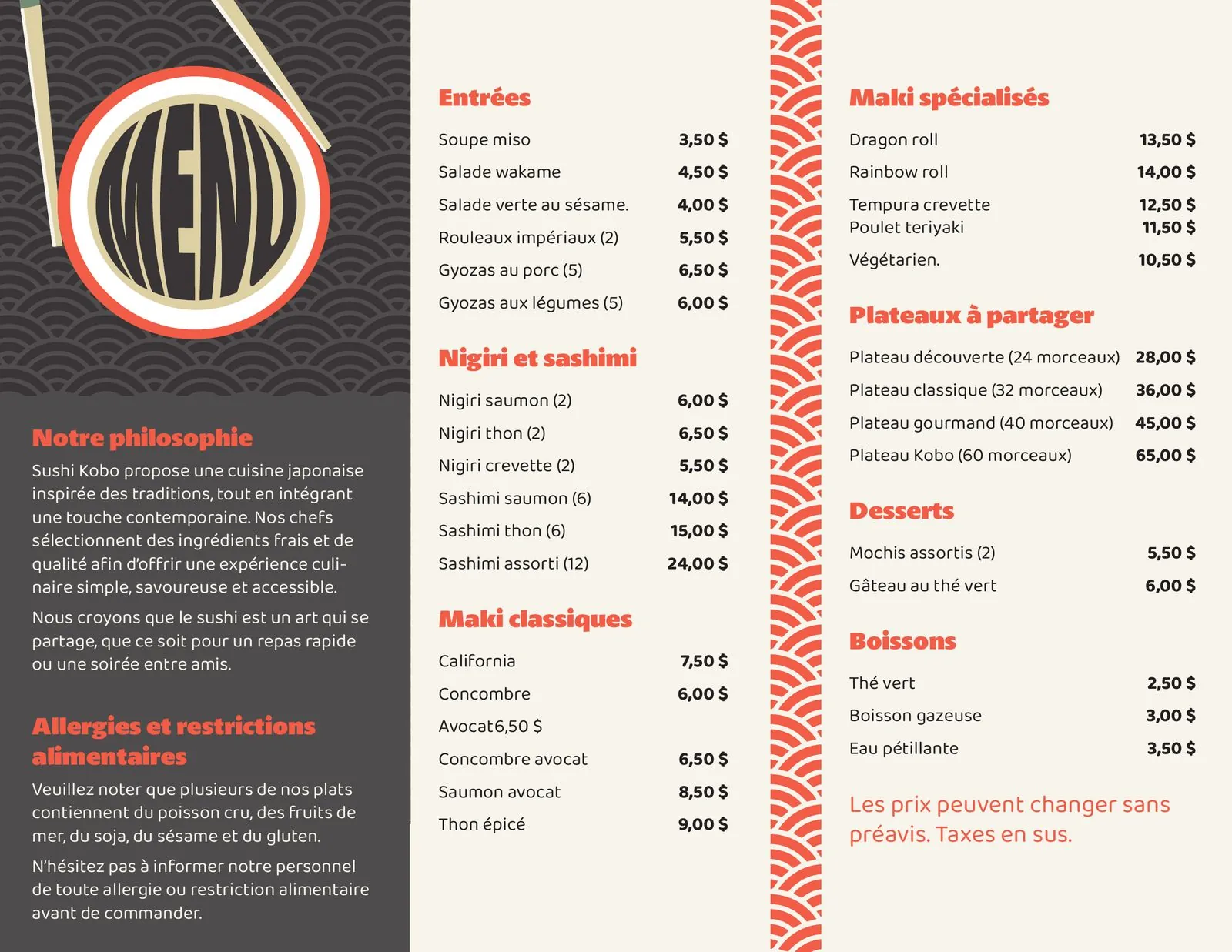 Sushi Kobo, visuel 5